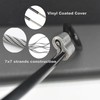 Floyutin 10 pcs 2mm Vinyl Coated Stainless Steel Cable with