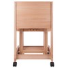 Winsome Brienda Snack Table, Natural, 19.13 in x 14.17 in