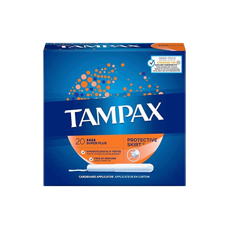 Tampax Tampons Super Plus, Pack of 20