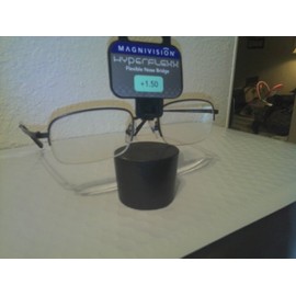 Foster Grant Men's HF11 M143A1-125.MVU Rectangular,Reading Glasses,Shiny Gun,1.25