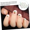 Baluue 3sets Nail Art Strips for Patrick's Day Festival Decorative