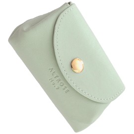 ALTROSE Dora Ribbon Bifold Wallet, Mini Wallet, Small, Card, Box Coin, Bill Holder, green