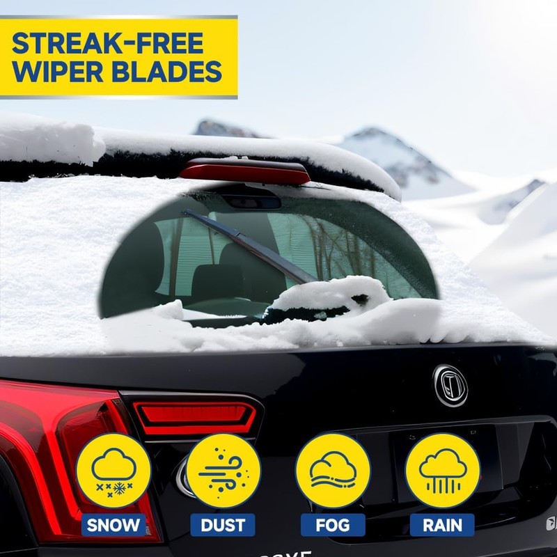 3 Pack Windshield Wiper Blades Compatible with Subaru Impreza 2017-2023