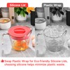 Silicone Replacement Lid Only Fit For Anchor Hocking 2-Cup/500 ML