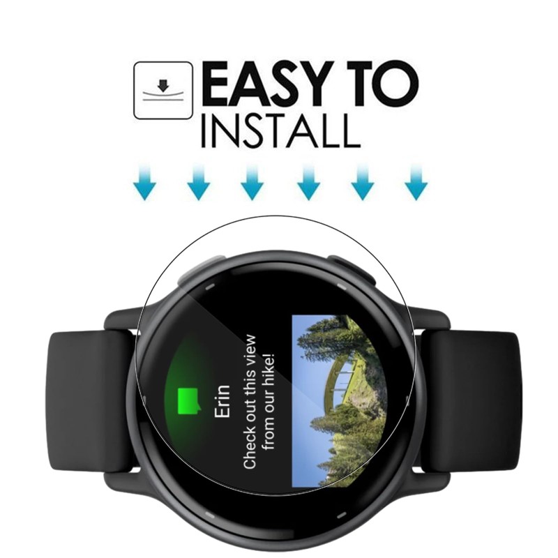 [3 Pack] Hydrogel Screen Protector for Garmin Vivoactive 5, Electro-weideworld