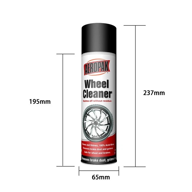 Aeropak Wheel Cleaner - removes brake dust and grime 17oz