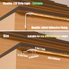 KOMIGAN 4 Pack Cuttable COB LED Strip Lights with 16.4ft