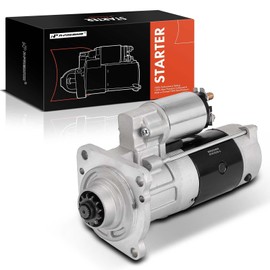 A-Premium Starter Motor Compatible with Ford F/F-250/F-450/F-550 Super Duty, F-350, F-59 Commercial Stripped Chassis, E-350 Econoline Club Wagon, Econoline Super Duty, Excursion, 12V 3.6KW 12-Teeth CW