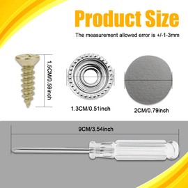 60PCS Car Roof Headliner Repair Kit, Auto Roof Snap Rivets Retainer with Installation Tool, Interior Ceiling Sagging Headliner Cloth Fixing Repair Buckle Universal for Most Vehicles (Grey Flannelette)