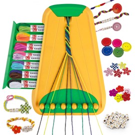 Rincalivestra Friendship Bracelets Craft Set, Make Your Own Bracelets for Girls Aged 6 7 8 9 10 11 12 Years, Bracelets Making Your Own Games