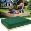 WWLEIHUO 120 x 120 x 20 cm Waterproof Sandpit Cover,