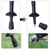 SULIUDAJI Pack of 4 Nordic Walking Pads, Walking Poles, Walking