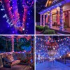 ITICdecor 4th of July Decorations 100 LED Red White and