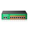 10-Port Gigabit Managed PoE Switch, 8 PoE+ Ports@120W with 2