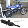 Motorcycle Exhaust Pipe Stainless Steel Rustproof Replacement for PW80 PY80
