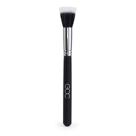 GOC, Brocha, Small Duet, Brocha chica de fibras ópticas especial para base liquida, Pelo cuidadosamente seleccionado, Mango de fina madera, G946