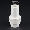 sourcing map 1/2 20mm ID PVC Water Tank Pipe Connector