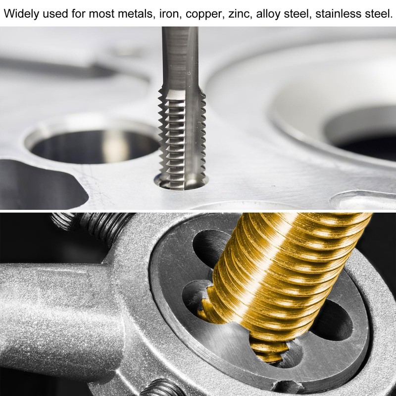 QUARKZMAN 2 Piece Tap and Die Set, 5/16-20 UN Taps