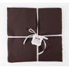Soimoi Solid Dark Brown Precut 10-inch Cotton Fabric Bundle Quilting