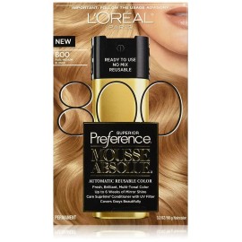 L'Oréal Paris NEW L'Oréal Paris Superior Preference Mousse Absolue 800 Pure Medium Blonde