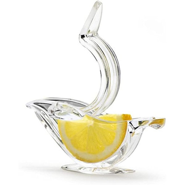 Lemon Juicer, Squeezer,Manual Bird Shape, Acrylic Material,Portable and Transparent.