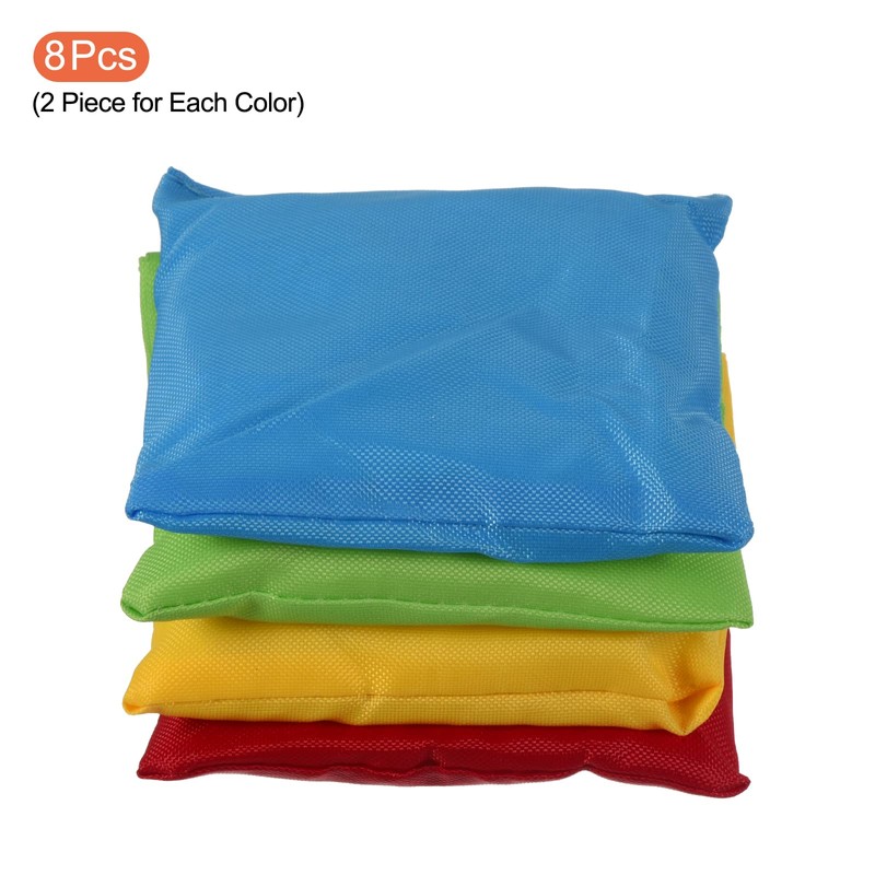 PATIKIL Cornhole Bean Bag Set of 8 Canvas Sandbags for