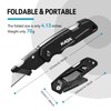 KATA Folding Box Cutter Knives: 4-Pack Heavy Duty Utility Knife