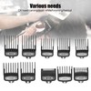 10pcs Haircut Limit Comb Positioning Comb Replacement Guide Comb Set