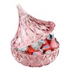 HERSHEY KISSES Valentine's Day Chocolate with Jar (1 COUNT, Valentine's