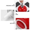 Alipis Ceramic Soap Dispenser Round Press Bottle Refillable Lotion Bottle