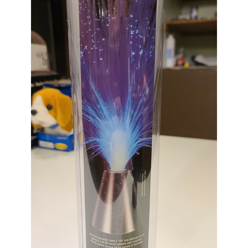 Westminster NEW Blue Fiber Optic Light Night Wedding Centerpiece Fiberoptic