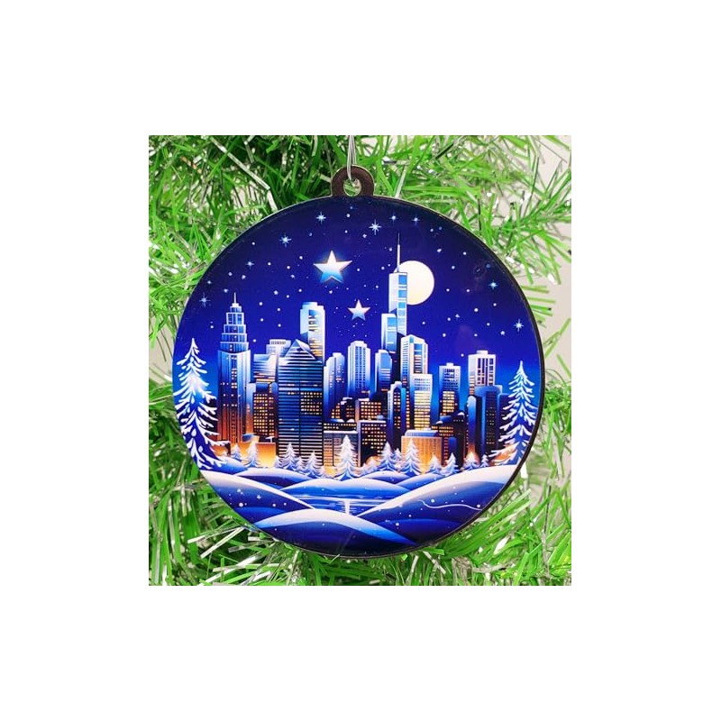 Generic Chicago City Ornament