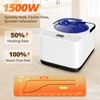 Simivol 4 Liter Sauna Steamer Machine, 1500W Portable Steam Generator,