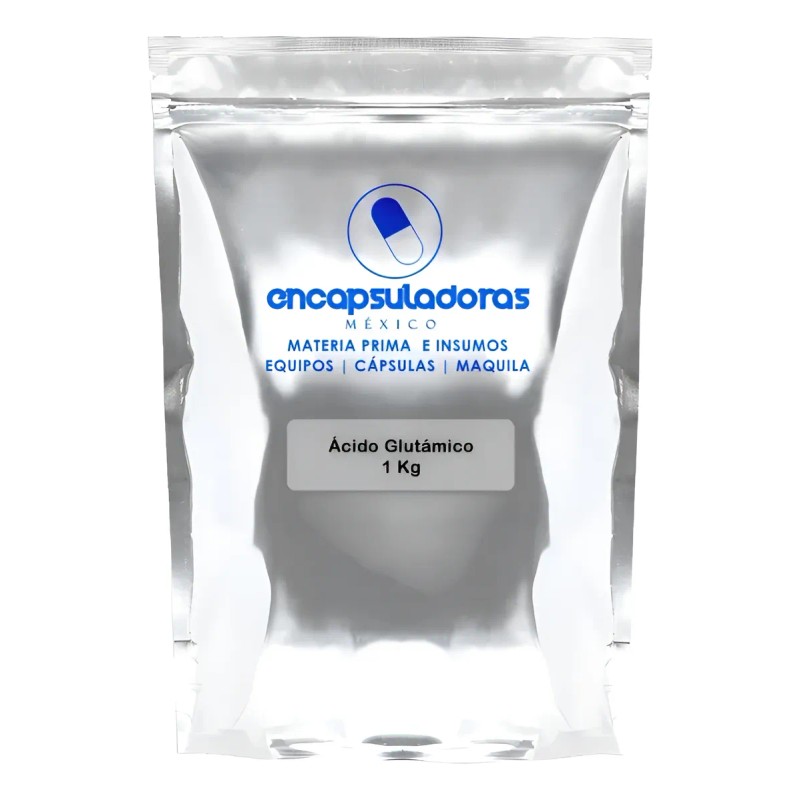 Acido Glutamico, Puro, 1 Kg Sabor Natural