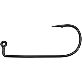 Mustad 32746 BN Black Nicklel 90° Degree Round Bend Jig Hook Pack of 100 Size 1/0-6/0 (Mustad 32746 BN 90° 3/0 100 PK)