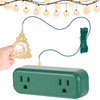 Touch Light Switch Christmas Tree Shaped Decoration Pendant Universal 3-Pin