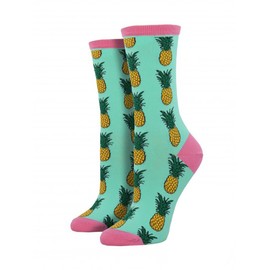 Socksmith Women's Pineapple Socks, Wintergreen