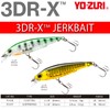 YO-ZURI 3DR-X Jerkbait (SP) 80mm Matte Ghost Pearl Chart Back