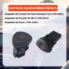 HISports Hazard Switch 8200442723, Hazard Switch Compatible with Renault Clio