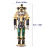 GALPADA Nutcracker Brooch Decor Nutcracker Soldier Lapel Pin Shawl Pin