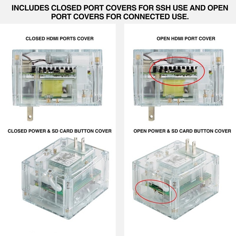 Vilros Raspberry Pi Plug 'n' Pi- A Raspberry Pi Case