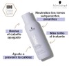 BLOND ME - Bond Repair Shampoo Matizador Morado, Cabello Rubio