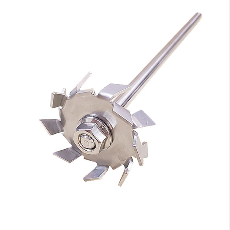 304 Stainless Steel Stirring Rod Sawtooth Stirrer Dispersing Disc with