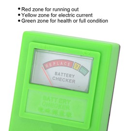 Comprobador de batería con botón de celda de batería, comprobador de batería universal, herramientas de reparación de relojes, adecuadas para pilas pequeñas, pila de botón