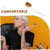 FOMIYES 2pcs Flat Top Foundation Brush Set Ergonomic Makeup Tool