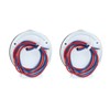 2pcs Windlass Foot Switch, Up and Down Foot Switch White