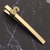 Spinningdasiy Crystal Initial Bijou Hair Clip S Gold
