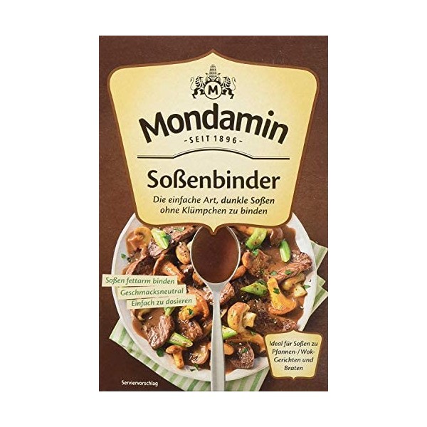 Mondamin Fix Soßenbinder dunkel (German Import)