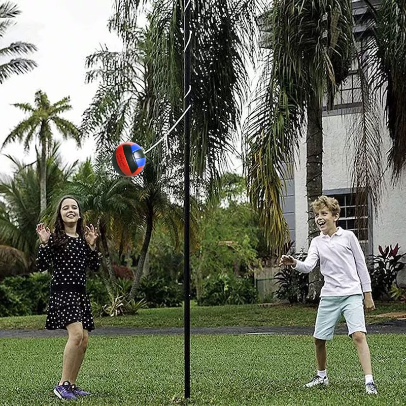 YDDS Tetherball Set, Replacement Tether Ball with Carabiner, Ball Pump