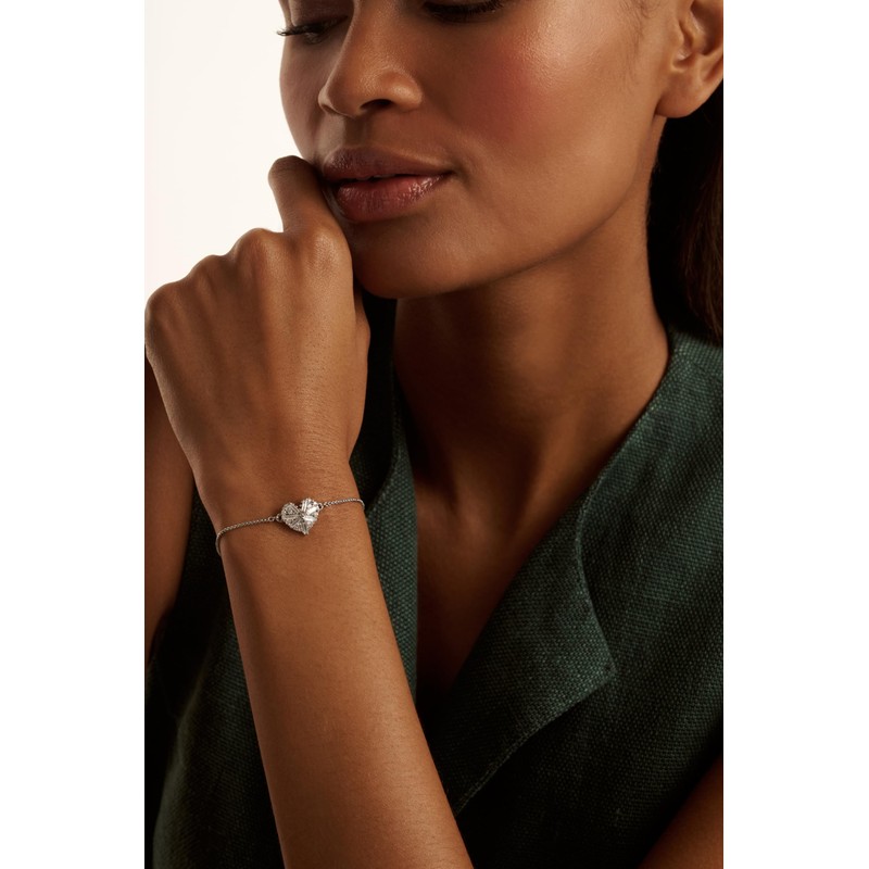 Ted Baker Cherisa Crystal Cluster Heart Adjustable Bracelet for Women